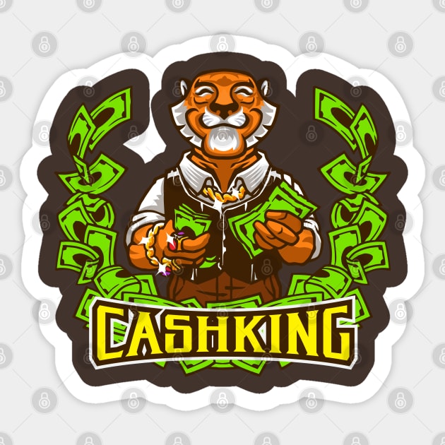 Cash King Sticker by silpinstd